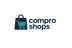 Un logotipo para tienda online con el nombre comproshops